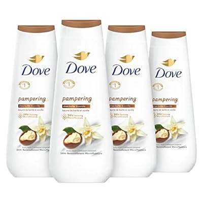 4 CT Dove Pampering Shea Butter & Vanilla Body Wash
