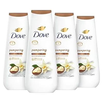 4 CT Dove Pampering Shea Butter & Vanilla Body Wash