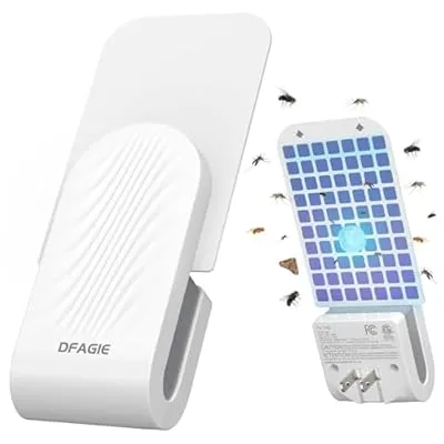Plug-in Fly Trap Indoor(1 Device + 5 Glue Cards)