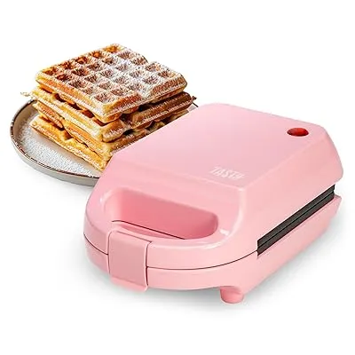 Tasty Mini Nonstick Waffle Maker, 600W