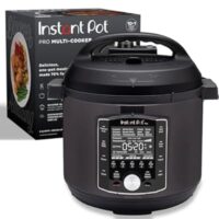 Instant Pot Pro 10-in-1 Pressure Cooker, 6 Quart