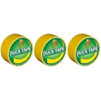 3 Rolls of Duct Tape, Yellow,