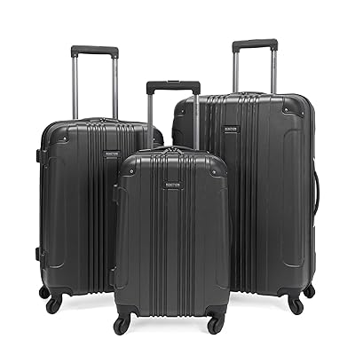 3 Pc Kenneth Cole REACTION Lightweight Hardshell Spinner Luggage - $147.03 ($249)