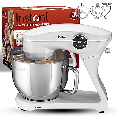 Instant Pot Stand Mixer Pro,600W 10-Speed, 7.4-Qt