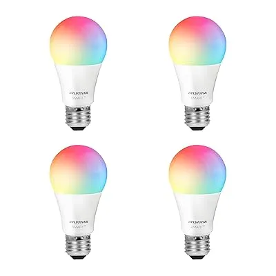 4 Pack SYLVANIA Wifi Smart LED Bulbs 60W