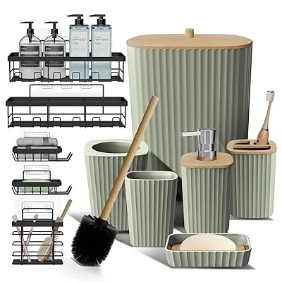 11 Pc Clara Clark Bathroom Set