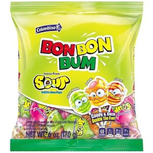 Colombina Bon Bon Bum Intense Lollipops