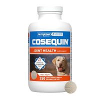 Nutramax Laboratories Nutramax Cosequin Joint Supplement for Dogs, MSM+HA, Chew Tablets, 250ct