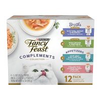 Purina Fancy Feast Appetizers and Broths Variety Pack, 2 Pack 24 Count