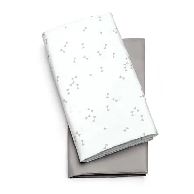 Chicco LullaGo Bassinet Sheets, 2-Pack