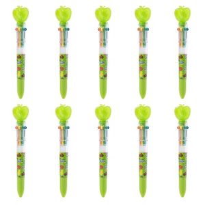 10-Pack ABG Accessories Novelty Candy & Snack Brand Multi Color Pens, Kids