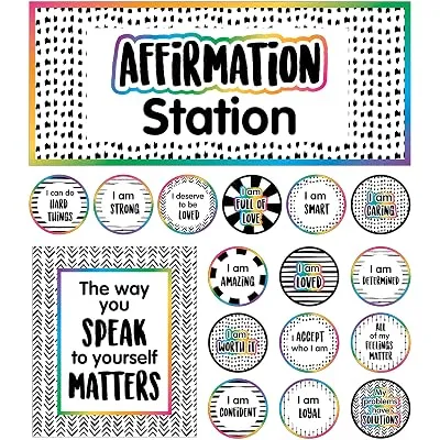 Carson Dellosa Affirmation Station Décor