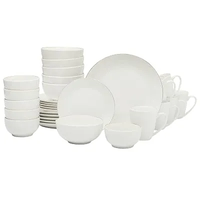 Gibson Home Ogalla 30 Piece Plates, Bowls, & Mugs Dinnerware Set