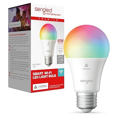 Sengled Smart LED Light Bulb, Multicolor - $3.60 ($7.63)