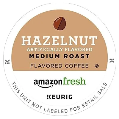 Amazon Fresh AmazonFresh 80 Ct. K-Cups, Hazelnut Flavored Medium Roast
