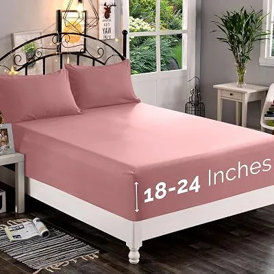 Elegant Comfort Fitted Sheet