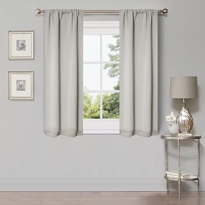 2-Pack Superior Blackout Curtains, Room Darkening, Bedroom, Drapes - $9.76 ($16.72)