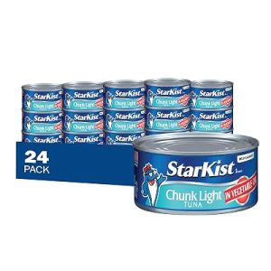 StarKist Chunk Light Tuna in Oil – 12 oz Can, Pack of 24