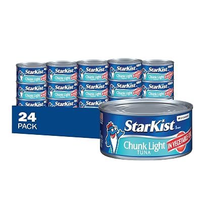 StarKist Chunk Light Tuna in Oil – 12 oz Can, Pack of 24 - $47.90 ($71.76)