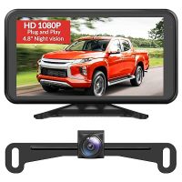 AUTO-VOX Backup Camera for Car Easy Setup Plug-Play: 4.8″