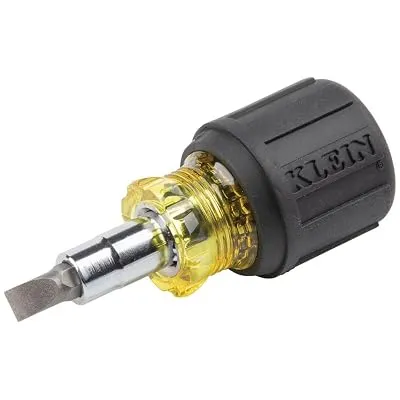 Klein Tools Multi-Bit Stubby Screwdriver