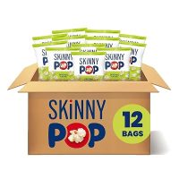 SKINNYPOP Original, Gluten Free Popcorn Individual Bags, 1 oz, 12 Count