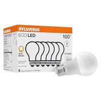 6-Pack Sylvania ECO LED Light Bulbs