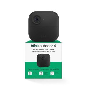 Blink Outdoor 4 – Wireless smart security camera, two-year battery…