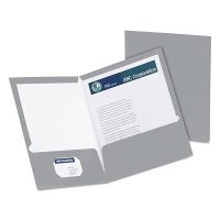 Oxford Twin-Pocket Folders – Gray