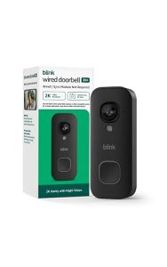 Blink Wired Doorbell 2K+ (newest model) — Head-to-Toe 2K video…