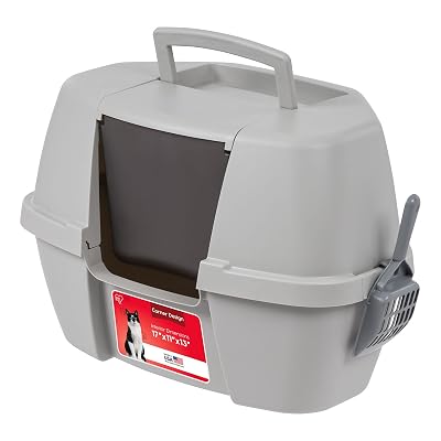 IRIS USA Large Corner Cat Litter Box - $23.60 ($28.56)