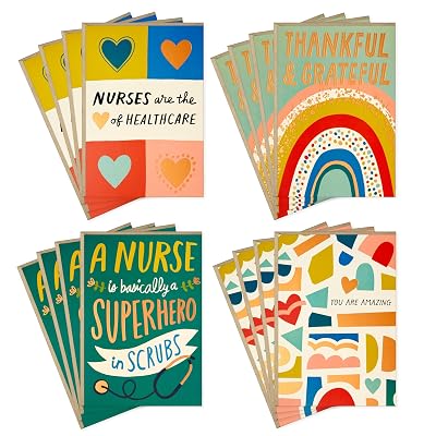 Hallmark Thank You Cards for Nurses, Assorted 16-Pack - $3.53 ($9.99)