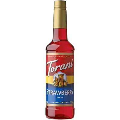 Torani Syrup, Strawberry, 25.4 Fl Oz Bottles, Pack of 1 - $7.97 ($24)