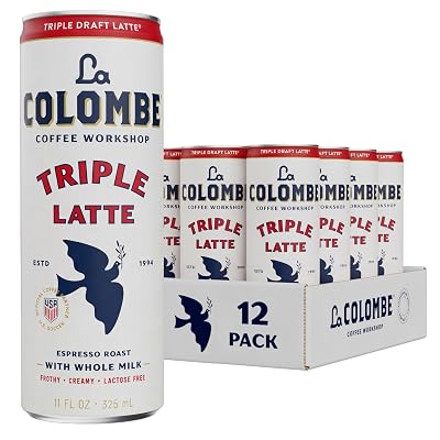 La Colombe Coffee, Triple Draft Latte, 11 fl oz Cans, Pack of 12 - $20.19 ($32.99)