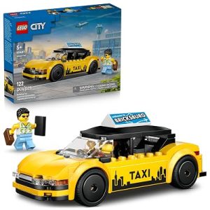 LEGO City Yellow Taxi Toy Set