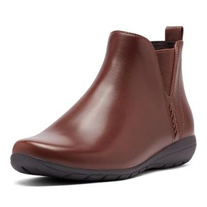 Easy Spirit Women's Austyn3 Square Toe Casual Ankle Booties
