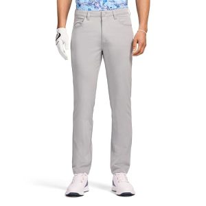 IZOD Men's Swingflex Performance Stretch Dobby 5 Pocket Straight Leg…