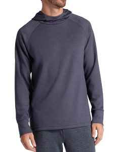 Gaiam Men’s Flow State Long Sleeve Cowl Neck Hoodie