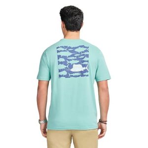 IZOD Men's Saltwater Short Sleeve Graphic T-Shirt