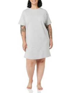 Amazon Essentials Women's Cotton Modal Knit Jersey Sleep Teeu2026