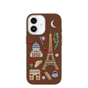 OtterBox iPhone 17 Symmetry Series Cactus Leather Embroidery Case
