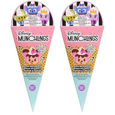 Just Play Disney Munchlings Scented Plush 2-Pack