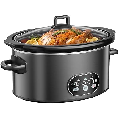 OLIXIS Slow Cooker – 8 Quart Ceramic - $42.95 ($69.99)