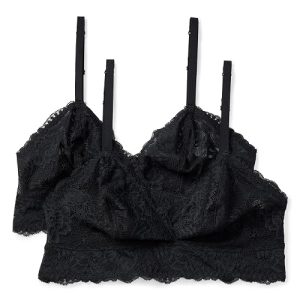 Amazon Essentials Women's Stretch Galloon Lace Unlined Triangle Bra