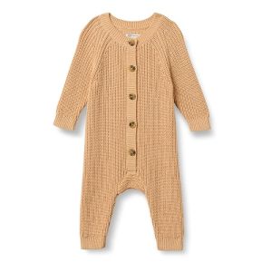 Amazon Essentials x Sofia Grainge Unisex Babies' Cotton Knit Playsuitu2026