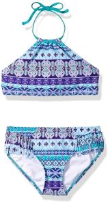 Kanu Surf Girls' Mahina Beach Sport Halter Bikini