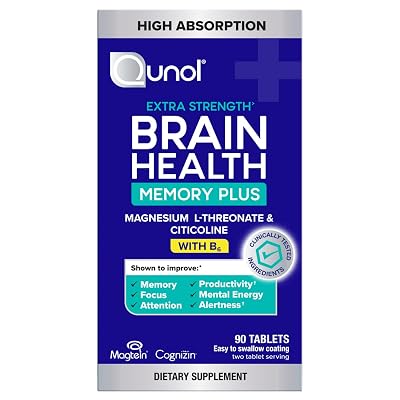 Qunol Brain Health Memory Plus 90ct
