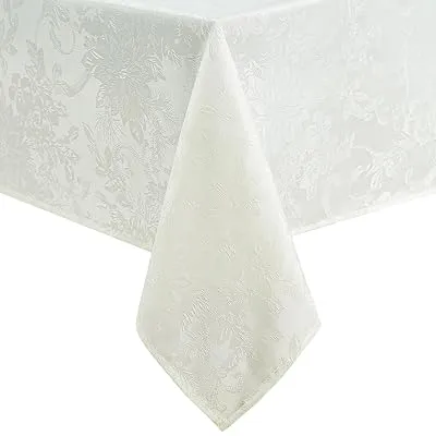 Threadmade Poinsettia Elegance Tablecloth