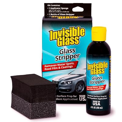 Invisible Glass Stripper Cleaner for Spots