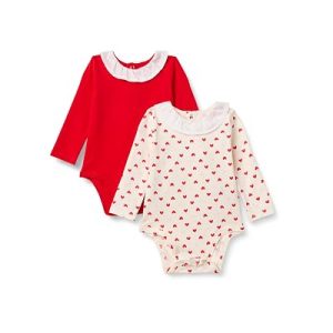 2-Pack Amazon Essentials x Sofia Grainge Baby Girls’ Long Sleeve Cotton